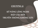 Bài giảng Giao tiếp trong kinh doanh: Chương 2 - ThS. Lê Anh Huyền Trâm