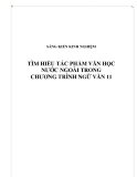 SKKN: Tìm hiểu tác phẩm văn học nước ngoài trong chương trình Ngữ văn 11