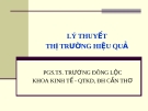 Bài giảng Thị trường tài chính: Chương 1 - PGS.TS. Trương Đông Lộc