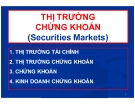 Bài giảng Thị trường chứng khoán (Securities Markets)