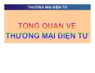 Bài giảng Thương mại điện tử - Chương 1: Tổng quan về thương mại điện tử