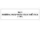 Bài giảng Phương pháp phân tích thể tích