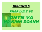 Bài giảng Luật kinh tế: Chương 5 - Ths. Nguyễn Ngọc Duy Mỹ