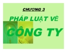 Bài giảng Luật kinh tế: Chương 3 - Ths. Nguyễn Ngọc Duy Mỹ