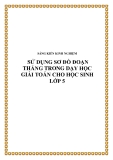 SKKN: Sử dụng sơ đồ đoạn thẳng trong việc giải toán cho học sinh lớp 5