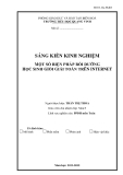 SKKN: Một số biện pháp bồi dưỡng học sinh giỏi giải toán qua mạng Internet