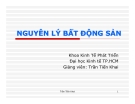 Bài giảng Nguyên lý bất động sản: Chương 8 - GV. Trần Tiến Khai