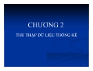 Bài giảng Nguyên lý thống kê: Chương 2 - GV. Hà Văn Sơn