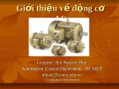 Bài giảng Giới thiệu về động cơ AC