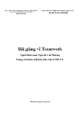 Bài giảng về Teamwork - Nguyễn Văn Phương