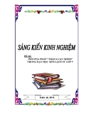 SKKN: Phương pháp “thảo luận nhóm” trong dạy học môn Lịch sử lớp 5