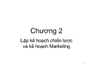 Bài giảng Quản trị Marketing: Chương 2 - GV. Hoàng Thị Huệ