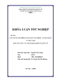 Khóa luận tốt nghiệp: Xây dựng mô hình tập đoàn tài chính - ngân hàng ở Việt Nam đáp ứng yêu cầu hội nhập kinh tế quốc tế