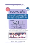 Hướng dẫn giải các dạng bài tập từ các đề thi quốc gia (tốt nghiệp, tuyển sinh...) môn Vật lý