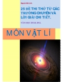 25 đề thi thử từ các trường chuyên và lời giải chi tiết môn Vật Lý - Nguyễn Bá Linh