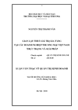 Luận văn thạc sỹ quản trị kinh doanh: Gian lận thuế giá trị gia tăng tại các doanh nghiệp thương mại Việt Nam thực trạng và giải pháp