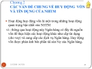 Bài giảng Tín dụng: Chương 2