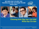 Bài giảng Chương trình Dạy học của Intel: Khóa học cơ bản