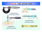 Bài giảng Hướng dẫn cách sử dụng Panme