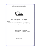 Luận văn tốt nghiệp: Chính sách ngoại thương và quan hệ ngoại thương giữa Việt Nam và Canada