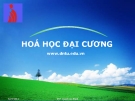 Bài giảng Hóa học đại cương: Chương 9 - GV. Quách An Bình