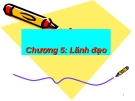 Bài giảng Chương 5: Lãnh đạo