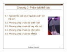 Bài giảng Cơ sở hóa phân tích môi trường: Chương 3