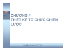 Bài giảng Quản trị học: Chương 4 - GV. Trần Đăng Khoa