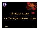 Bài giảng Kỹ thuật laser và ứng dụng trong y sinh