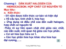 Bài giảng Cơ sở hóa học hữu cơ - CĐSP Nha Trang