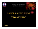 Bài giảng Laser và ứng dụng trong y học - ĐHYK Thái Nguyên