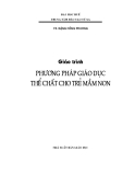 Giáo trình Phương pháp giáo dục thể chất cho trẻ mầm non: Phần 1 - TS. Đặng Hồng Phương