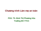 Bài giảng Chương trình y tế quốc gia: Chương 4 - PGS. TS. Đinh Thị Phương Hòa