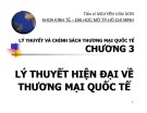 Bài giảng Lý thuyết và chính sách thương mại quốc tế: Chương 3 - TS. Nguyễn Văn Sơn