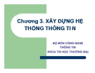 Bài giảng Hệ thống thông tin quản lý: Chương 3 - ĐH Thương mại