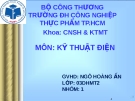 Bài thuyết trình: Cấu tạo và cách nối dây trong máy biến áp ba pha