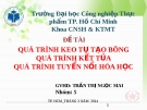 Bài thuyết trình Công nghệ môi trường: Quá trình keo tụ tạo bông, quá trình kết tủa, quá trình tuyển nổi hóa học