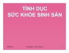 Bài giảng Tình dục sức khỏe sinh sản - Thảo nguyên