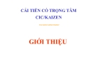 Bài giảng Cải tiến có trọng tâm CIC / KAIZEN