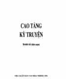 Truyện ngắn Cao Tăng kỳ truyện: Phần 1