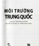 Tìm hiểu về Môi trường Trung Quốc: Phần 1