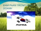 Bài thuyết trình Đàm phán trong kinh doanh