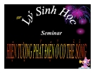 Seminar: Hiện tượng phát điện ở cơ thể sống