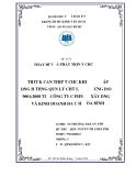 Tiểu luận Thay đổi và phát triển tổ chức: Thiết kế can thiệp tổ chức khi áp dụng hệ thống quản lý chất lượng ISO 9001:2008 tại công ty cổ phần xây dựng và kinh doanh địa ốc Hòa Bình