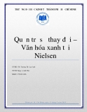 Tiểu luận Thay đổi và phát triển tổ chức: Quản trị sự thay đổi – Văn hóa xanh tại Nielsen