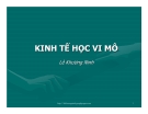 Bài giảng Kinh tế học vĩ mô: Chương 4 - Lê Khương Ninh