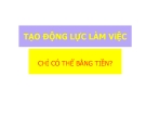 Bài giảng Quản trị nguồn nhân lực: Chương 7 - ThS.Thái Ngọc Vũ