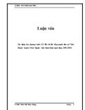 Luận văn: Tác động của chương trình 135 đối với đời sống người dân xã Vĩnh Thuận - huyện Vĩnh Thạnh - tỉnh Bình Định (giai đoạn 2006-2010)