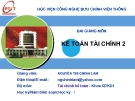 Bài giảng Kế toán tài chính: Chương 5 - GV. Nguyễn Thị Chinh Lam