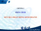 Bài giảng Phân tích hoạt động kinh doanh: Chương 2 - GS.TS. Bùi Xuân Phong